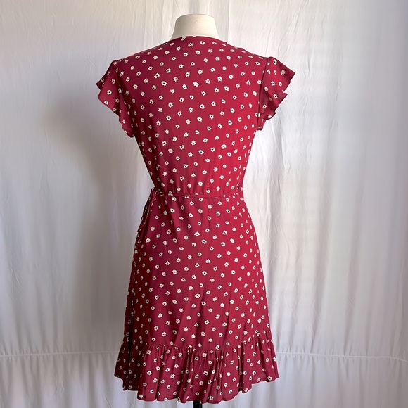 Rails wrapped floral midi dress - Picture 2 of 2